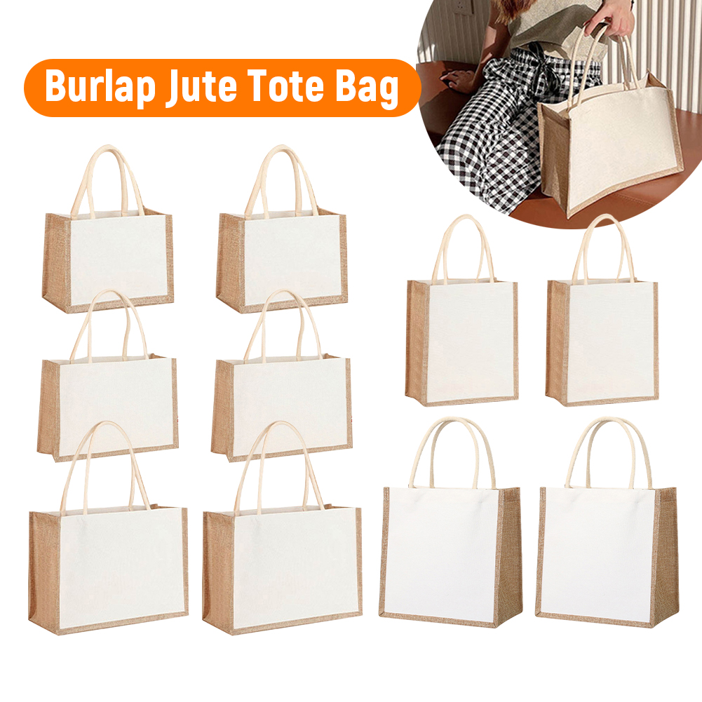 Women Bags Jute - Women Grocery Tote Handbag Large Capacity