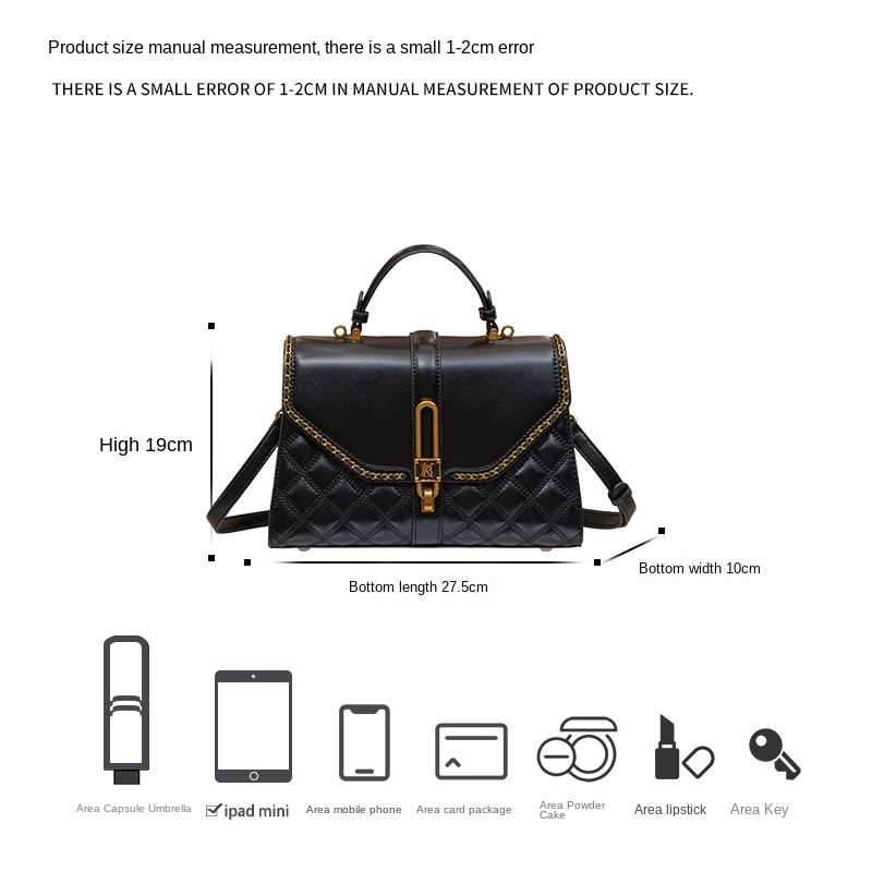 Light luxury brand women's dia - огляд і ціна Women Bags High End Brands