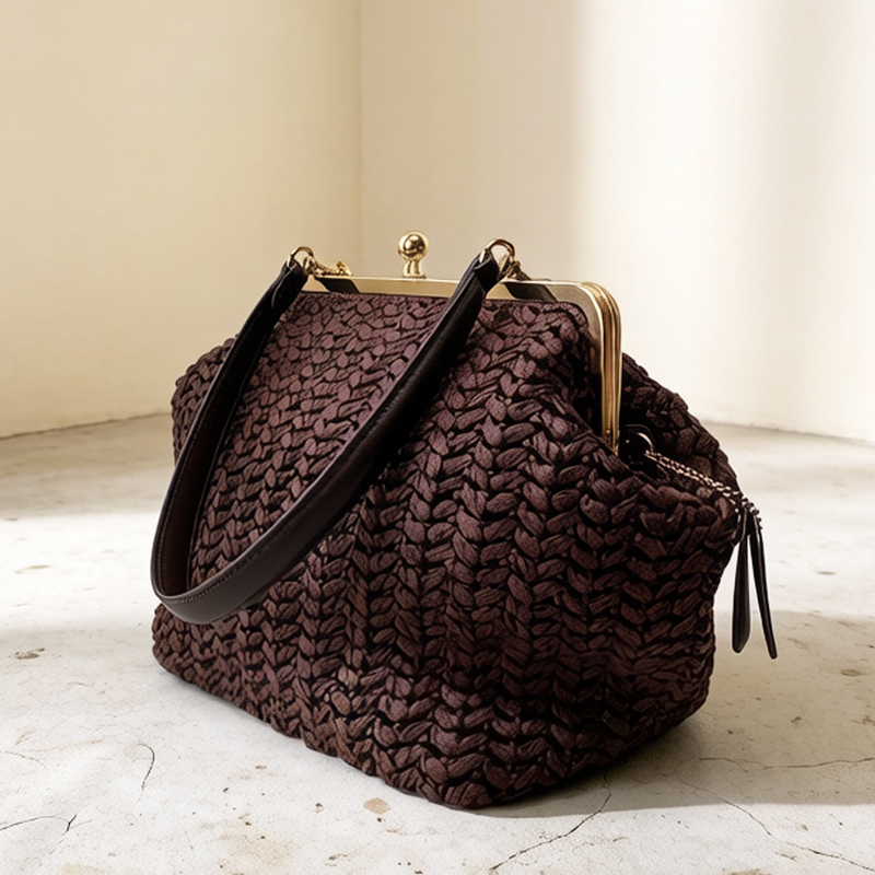Hand-Woven Kisslock Frame Shou - огляд і ціна Women Bags 2026 Trends