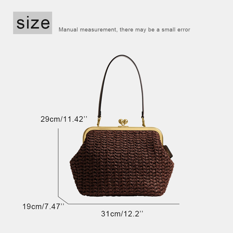 Hand-Woven Kisslock Frame Shou - огляд і ціна Women Bags 2026 Trends