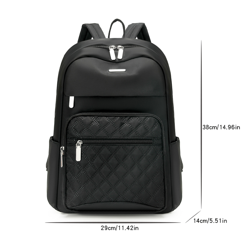 Fashion Plaid Commuter Daypack - огляд і ціна Women Bags With Laptop Compartment