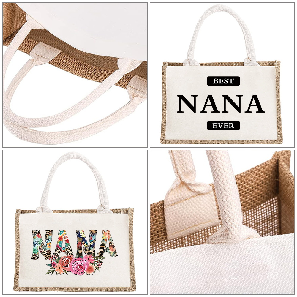 Vintage Jute Bag Reusable Burl - огляд і ціна Women Bags Jute