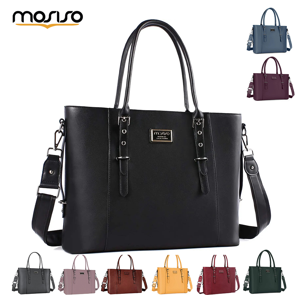 MOSISO Tote Bag for Women MacB - огляд і ціна Women Bags With Laptop Compartment