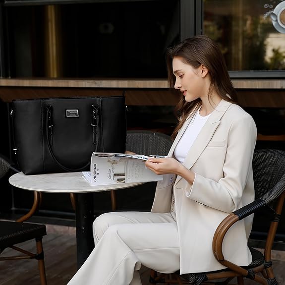 MOSISO Tote Bag for Women MacB - огляд і ціна Women Bags With Laptop Compartment
