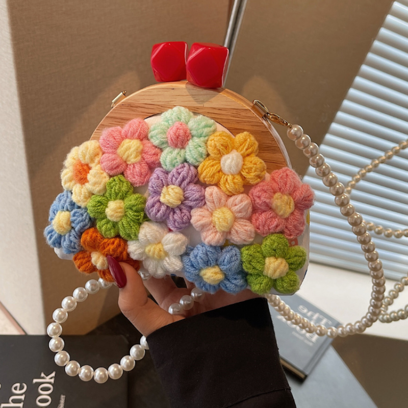 Knitted Flower Crossbody Bag20 - огляд і ціна Women Bags Manufacturer