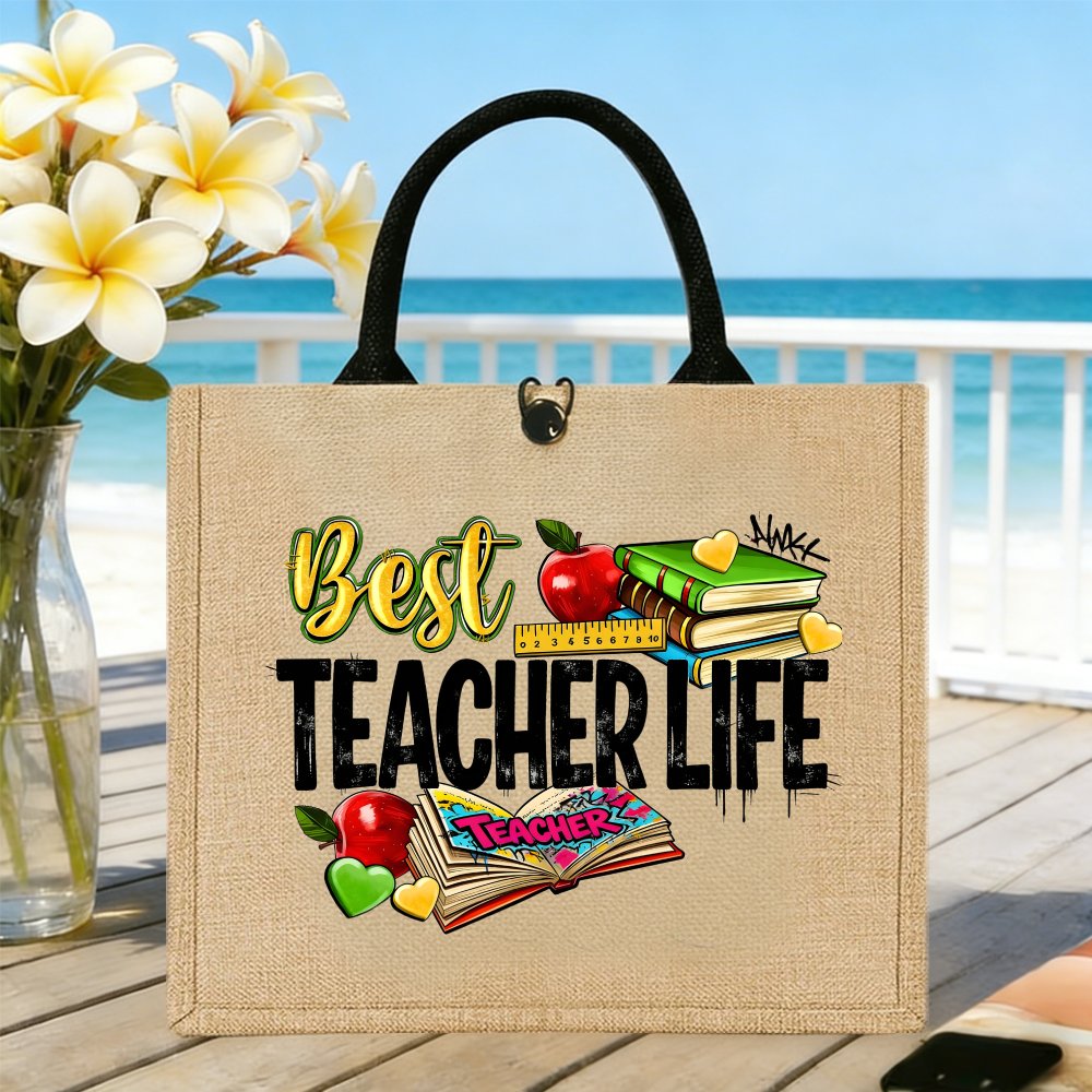 1pc Tote Bag Versatile Use Gif - огляд і ціна Women Bags Jute