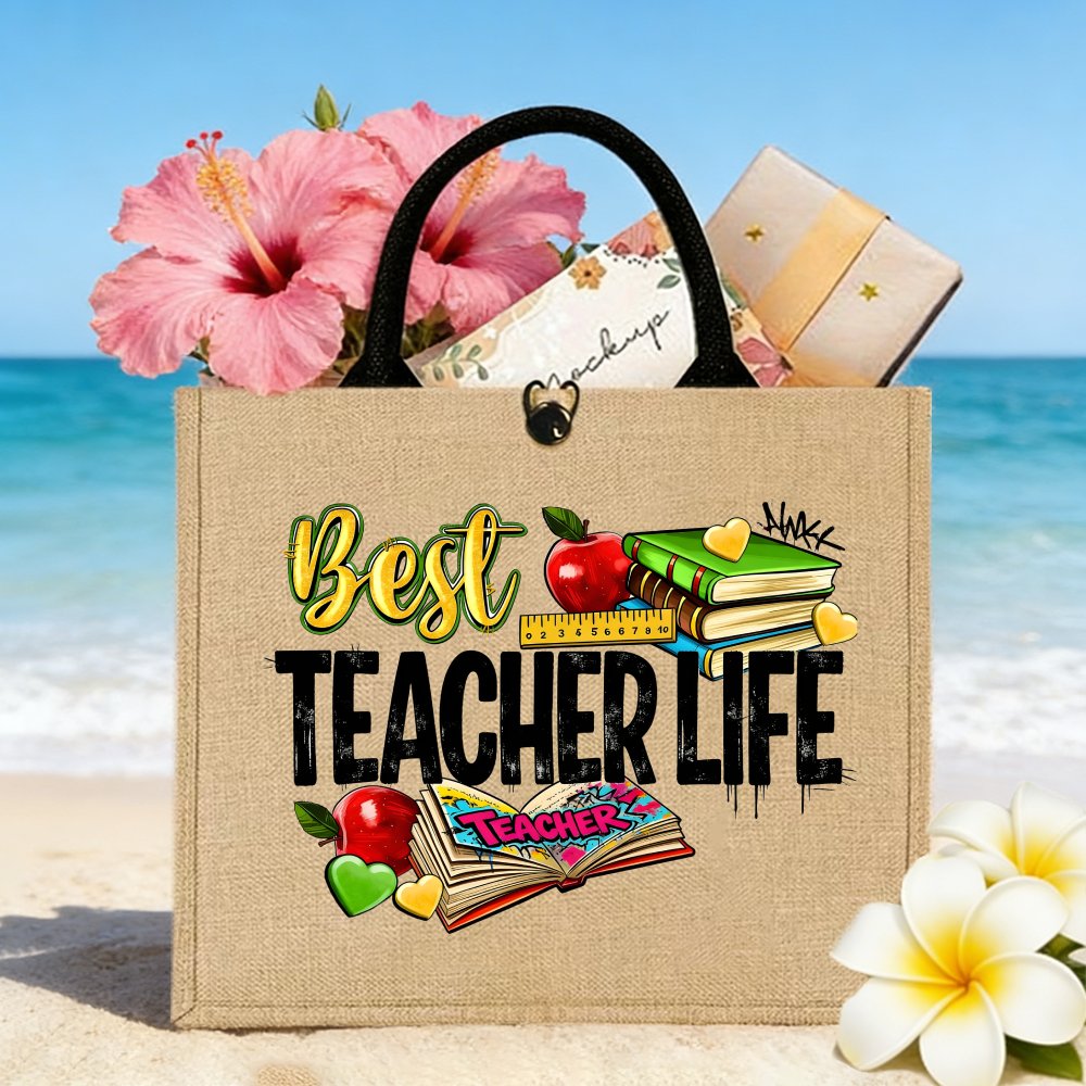 1pc Tote Bag Versatile Use Gif - огляд і ціна Women Bags Jute