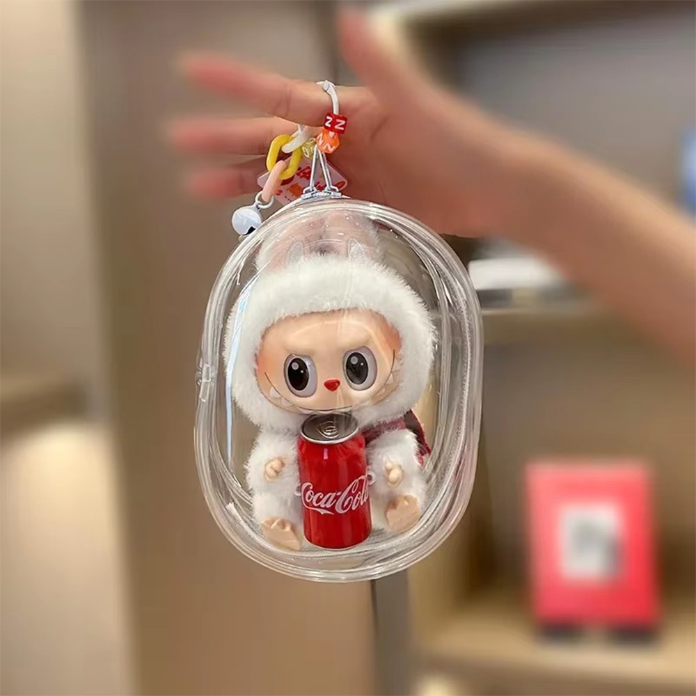 Plush Labubu Doll Transparent  - огляд і ціна Women Bags Manufacturer