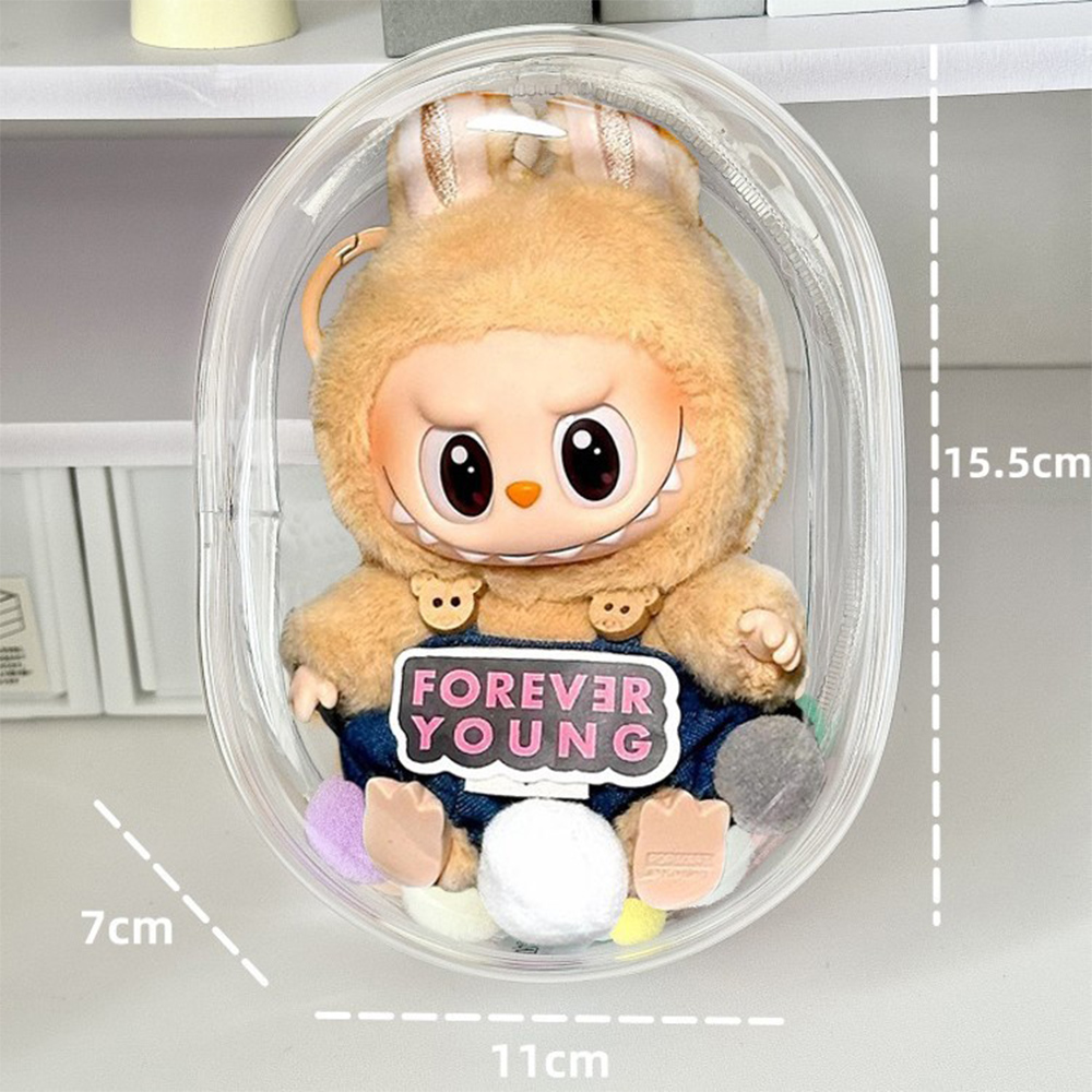 Plush Labubu Doll Transparent  - огляд і ціна Women Bags Manufacturer