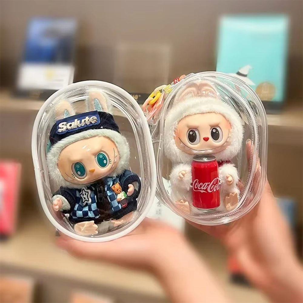 Plush Labubu Doll Transparent  - огляд і ціна Women Bags Manufacturer