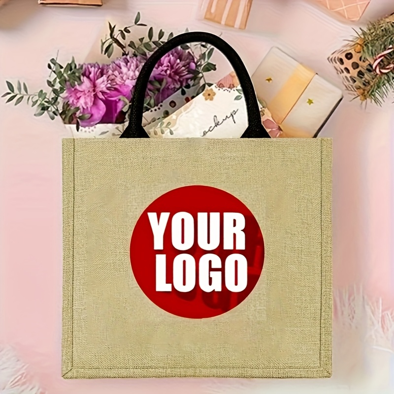 Custom Jute Tote Bag Personali - огляд і ціна Women Bags Jute