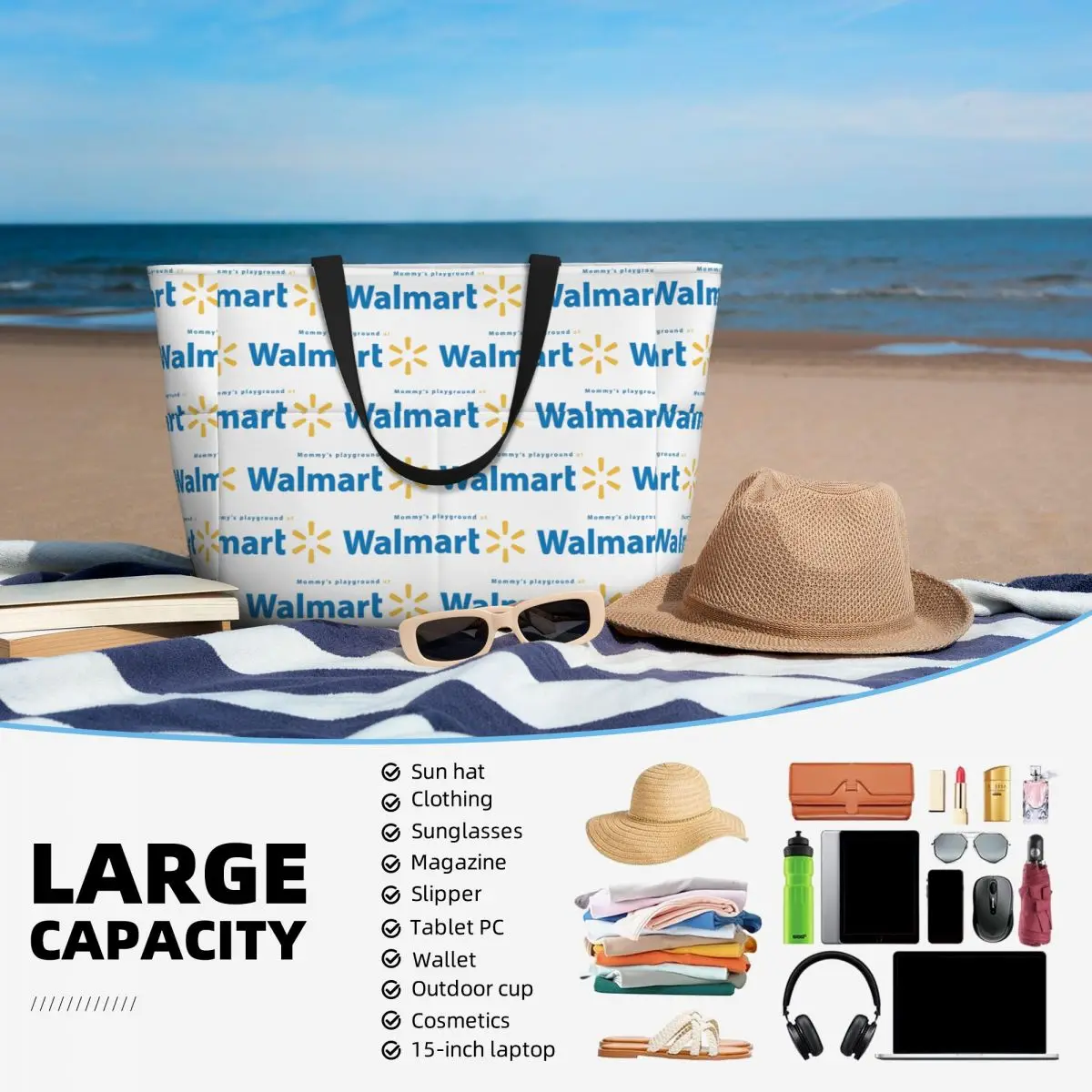 Walmart Beach Tote Bag Sport G - огляд і ціна Women Bags Walmart