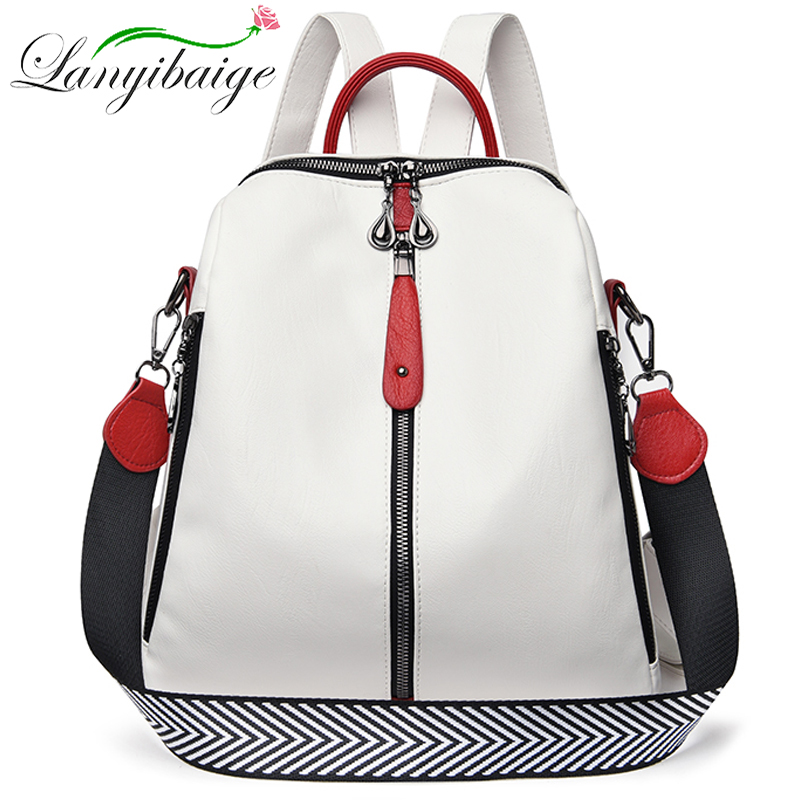 Fashion Backpack Women Soft Le - огляд і ціна Women Bags With Laptop Compartment