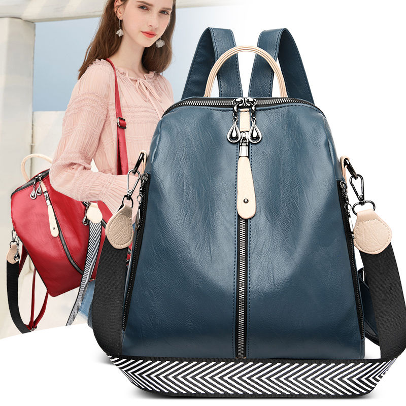 Fashion Backpack Women Soft Le - огляд і ціна Women Bags With Laptop Compartment