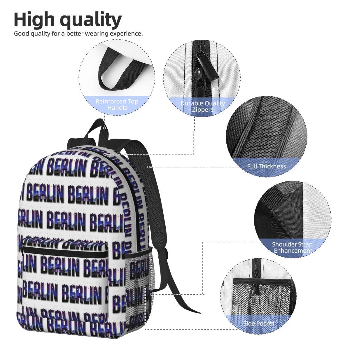 Berlin Germany Backpack Daypac - огляд і ціна Women Bags Germany