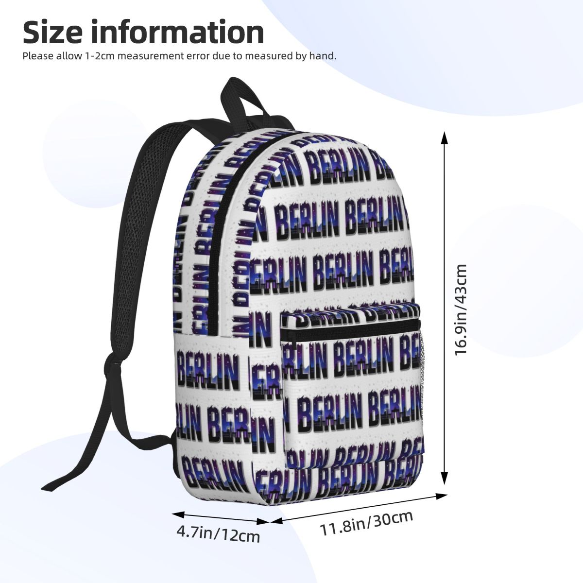 Berlin Germany Backpack Daypac - огляд і ціна Women Bags Germany