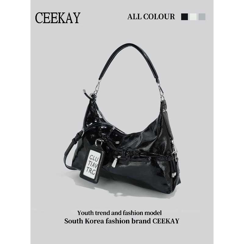 2026 CEEKAY Glossy Leather Hob - огляд і ціна Women Bags 2026 Trends