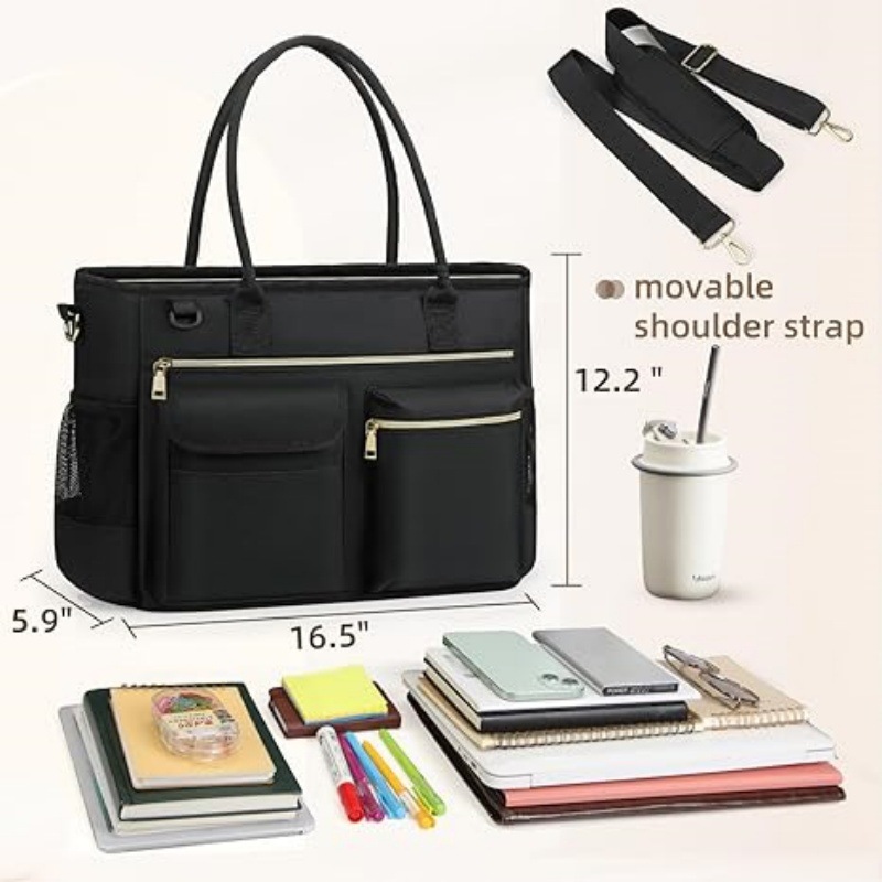 Large Capacity Work Tote for W - огляд і ціна Women Bags With Laptop Compartment