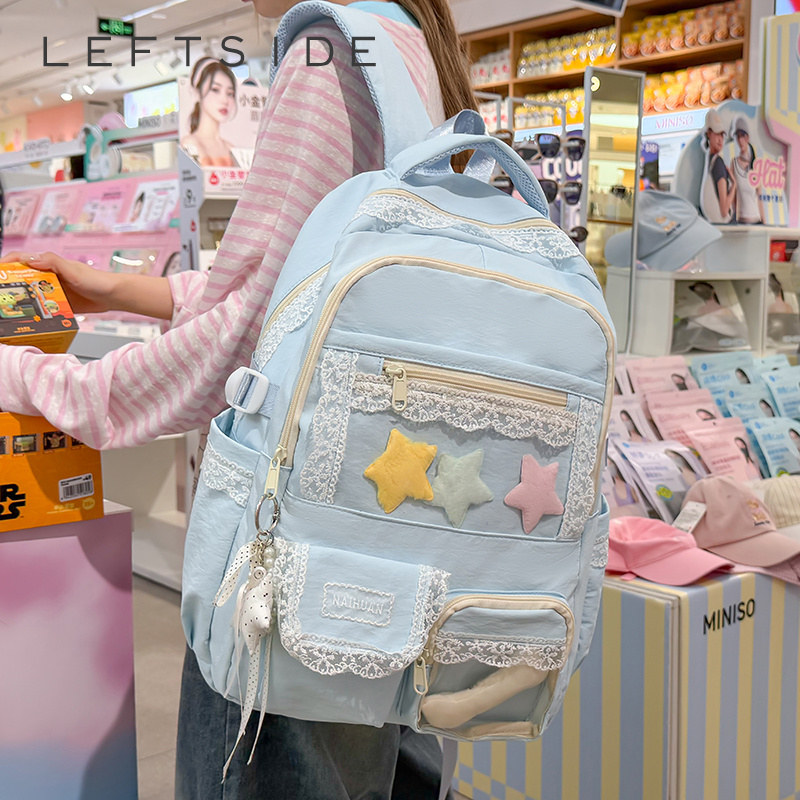 Women Lace Decor Backpack Cute - огляд і ціна Women Bags 2026 Trends