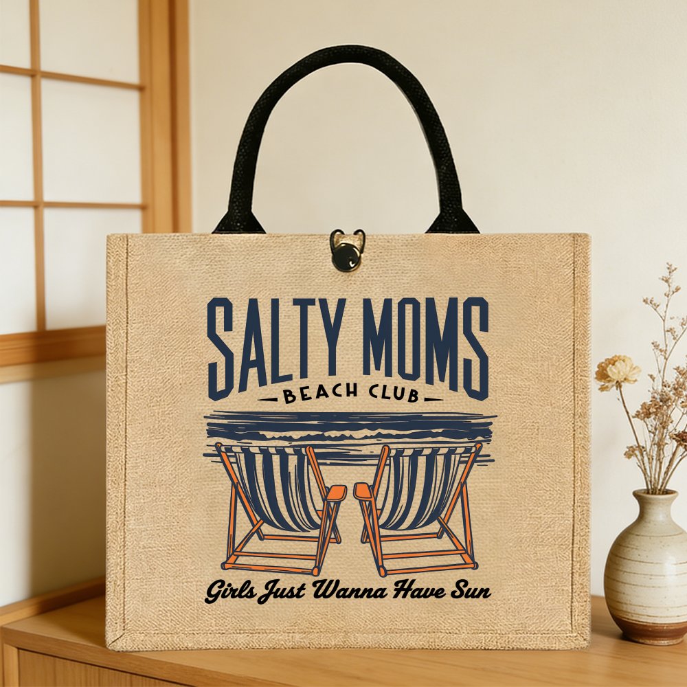 1pc Jute Tote Bag for Women, H - огляд і ціна Women Bags Jute