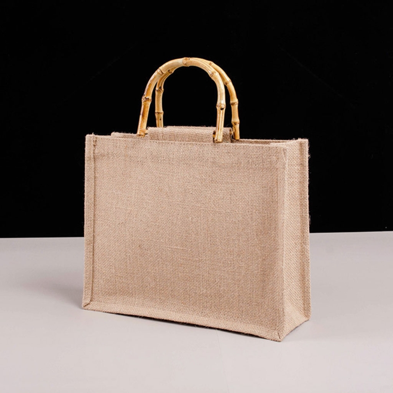 Portable Burlap Jute Shopping  - огляд і ціна Women Bags Jute
